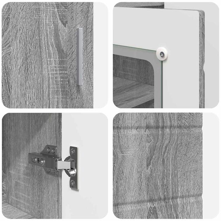 Produktbild vidaXL Holzschrank (30.50 x 30.50 x 73 cm)