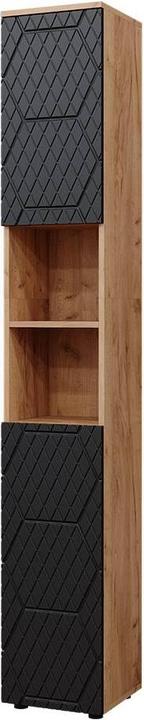 Anthrazit, Anthrazit gestreift, Anthrazit mit Wabenstruktur, Goldkraft-Eiche