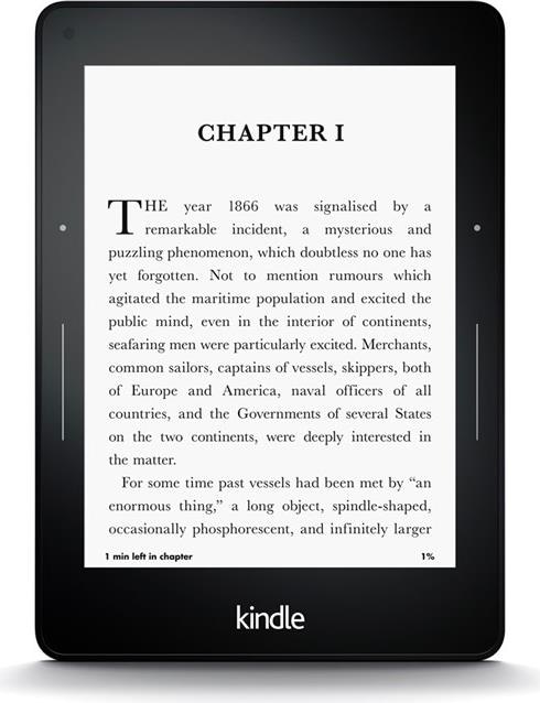 Amazon Kindle Voyage WiFi + 3G (6", 4 GB, Black)