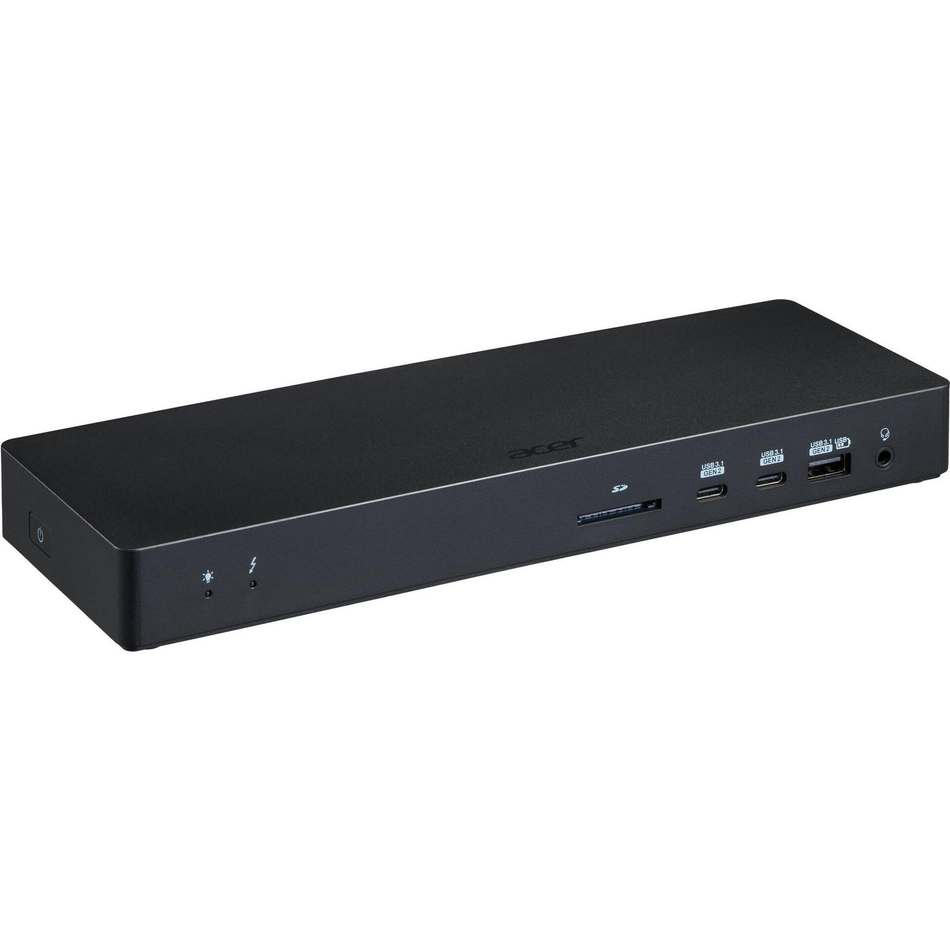 Acer Thunderbolt 4 Dock T701 mit EU-Stromkabel ADK250 (Thunderbolt, 10 Ports), Dockingstation + USB 