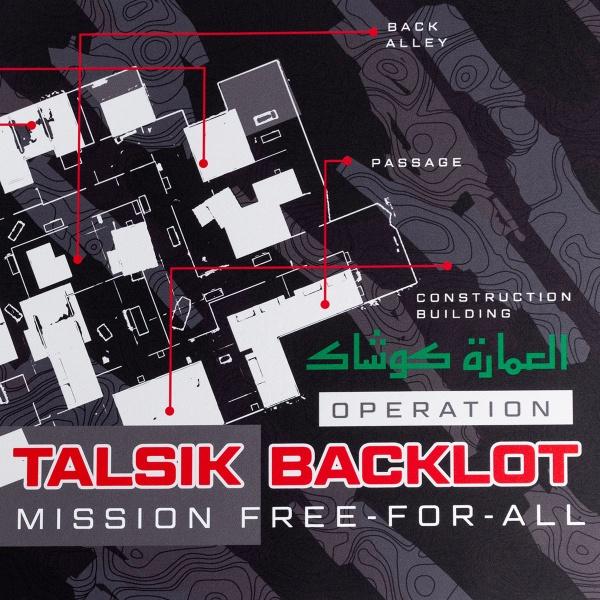 Actual product image Gaya Entertainment Call of Duty Mouse Pad "Talsik Backlot