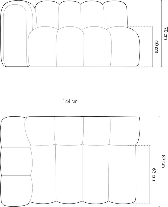 Produktbild Micadoni Lupine (2-Sitzer, 3-Sitzer, 4-Sitzer)