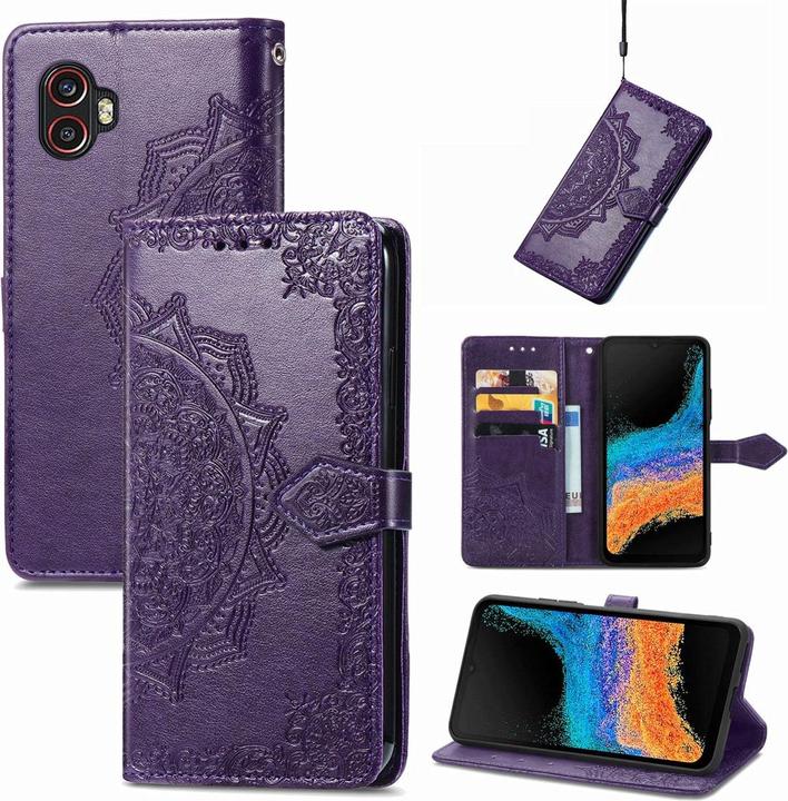 Produktbild König Design Hülle Handy Schutz für Samsung Galaxy Xcover6 Pro Case Cover Bumper Tasche Etuis (Samsung Galaxy XCover 6 Pro)
