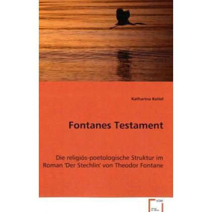 Fontanes Testament, Fachbücher