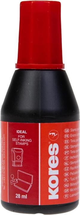 Produktbild Kores Stempelfarbe (Rot, 10 Stk.)