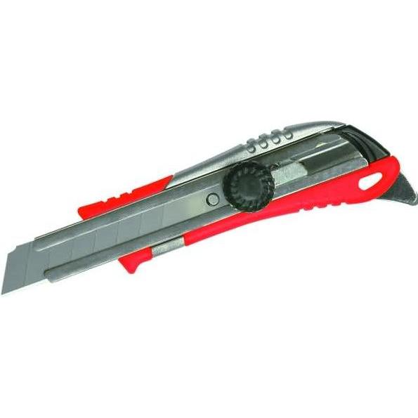 Thumbnail - Ecobra, Cutter, Cutter "Handwerk" rot/silber, Ausführung: Klinge 18 mm (Cutter)