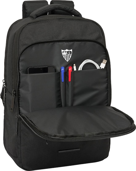 Produktbild Sevilla Fútbol Club Laptoptasche BUSINESS Schwarz 29 x 44 x 15 cm (15")