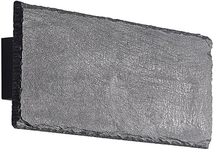 Produktbild Lindby Peetu LED-Wandleuchte, Schiefer, eckig (1000 lm)