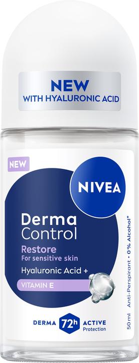 Produktbild NIVEA Derma Control Restore Female Roll-on 50ml (Roll-on, 50 ml)