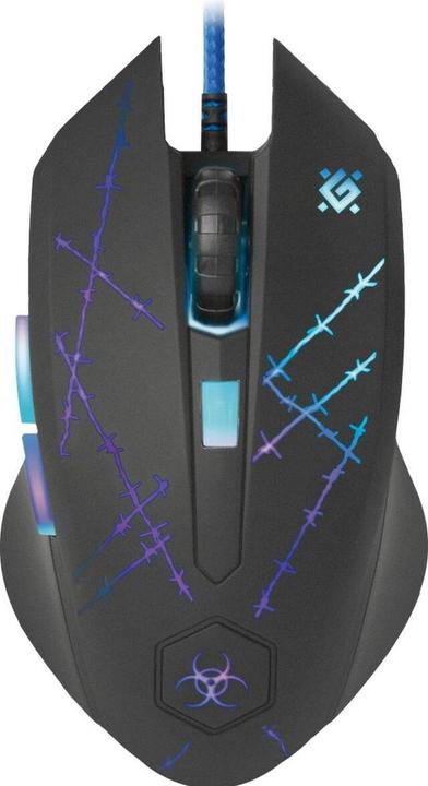 Actual product image Defender Forced GM-020L Mouse Ambidextrous USB Type-A Optical 3200 DPI (Cable)
