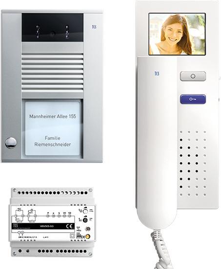 Actual product image TCS Video pack AP 1 PVE1510-0010Residential units w.front-door station AVD 1