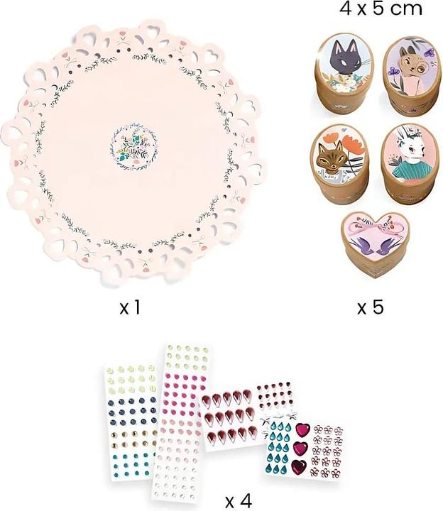 Actual product image Djeco DIY - 5 mini boxes