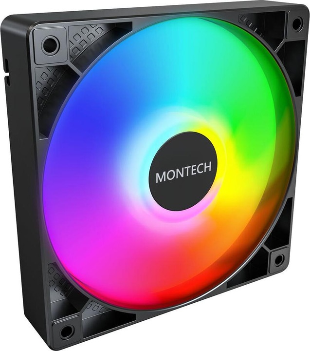 Actual product image Montech GF120 PWM (120 mm, 3 x)