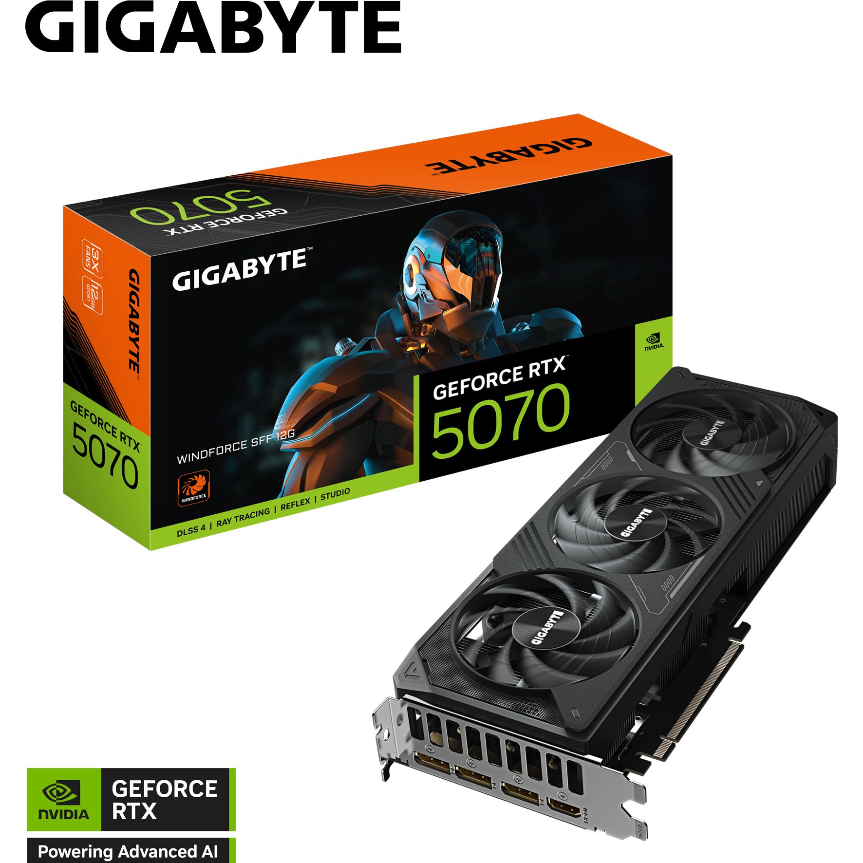 Gigabyte GeForce RTX 5070 Windforce SFF (12 GB), Grafikkarte