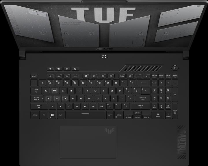Produktbild ASUS TUF Gaming A17 RTX 4060 (17.30", AMD Ryzen 5 7535HS, 16 GB, 1000 GB, DE)