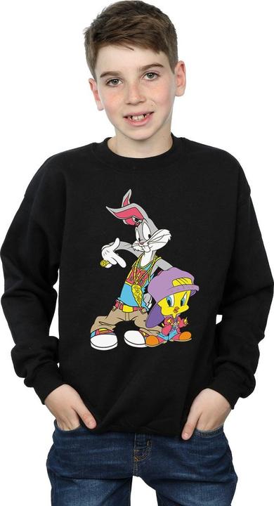 Immagine prodotto Looney Tunes Bugs And Tweety Hip Hop Felpa Ragazzi (152, 158)