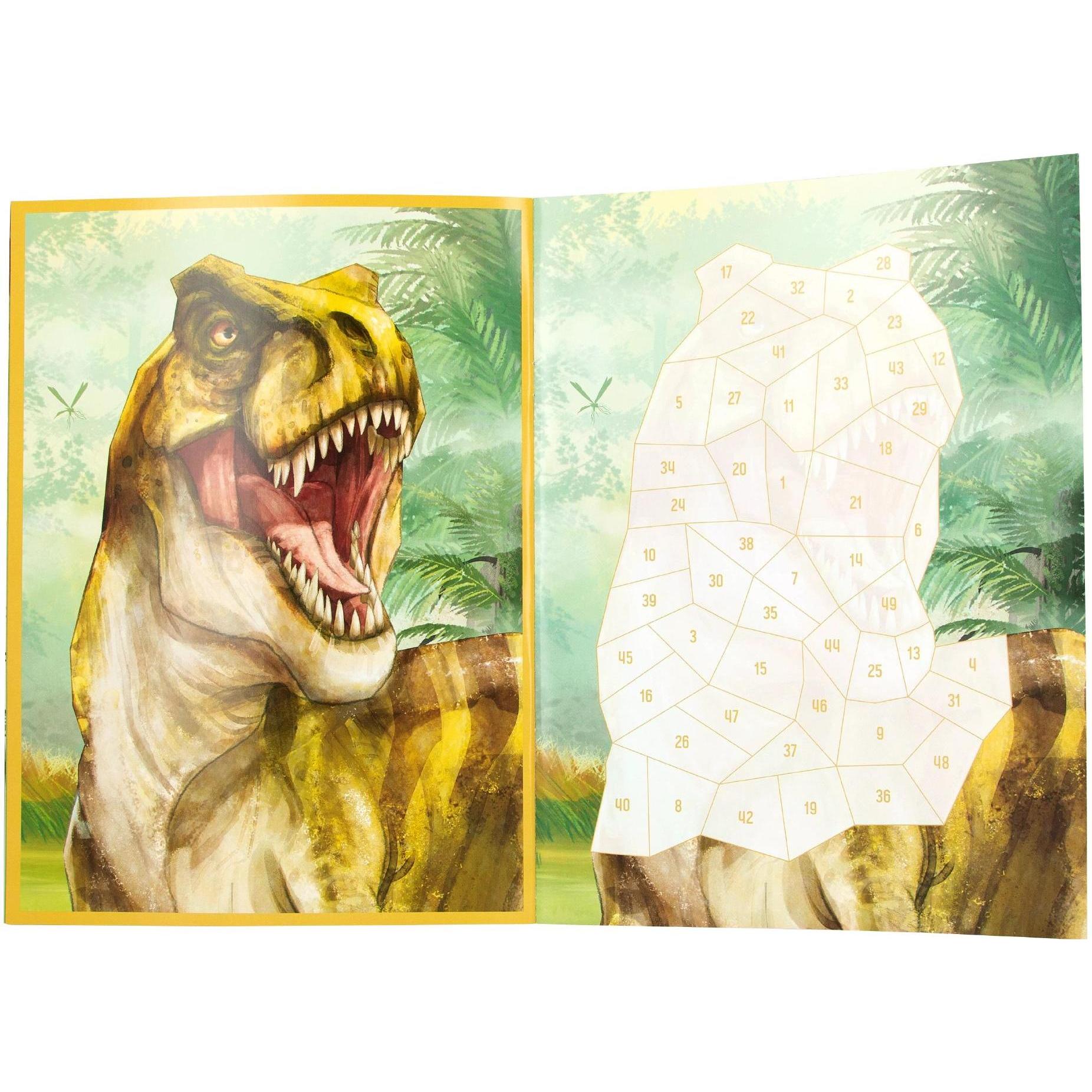 Thumbnail - Dino, Sticker, Number