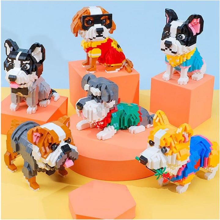 Actual product image Balody 18396 - Corgi (997 pieces)