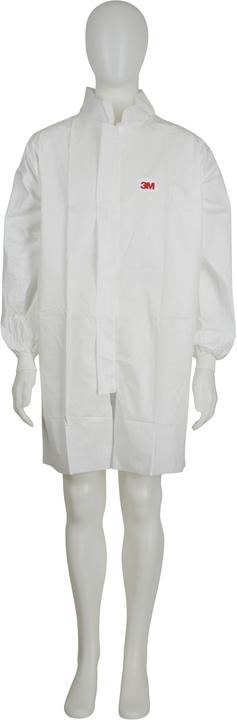 Productafbeelding 3M Wegwerp labjas, PE wit, maat L (L)