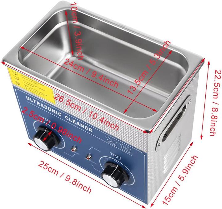 Produktbild Gototop Ultraschall-Reinigungsgerät (40 kHz, 3000 ml)