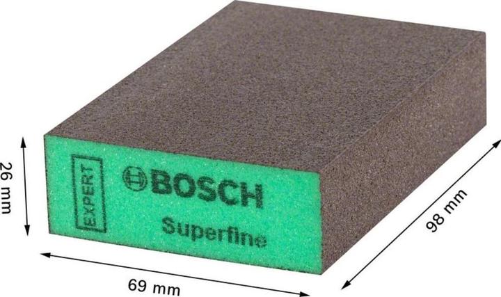 Actual product image Bosch Professional Zubehör EXPERT S471 Standard block, 97 x 69 x 26 mm, superfine, 20 pcs. (Superfine)
