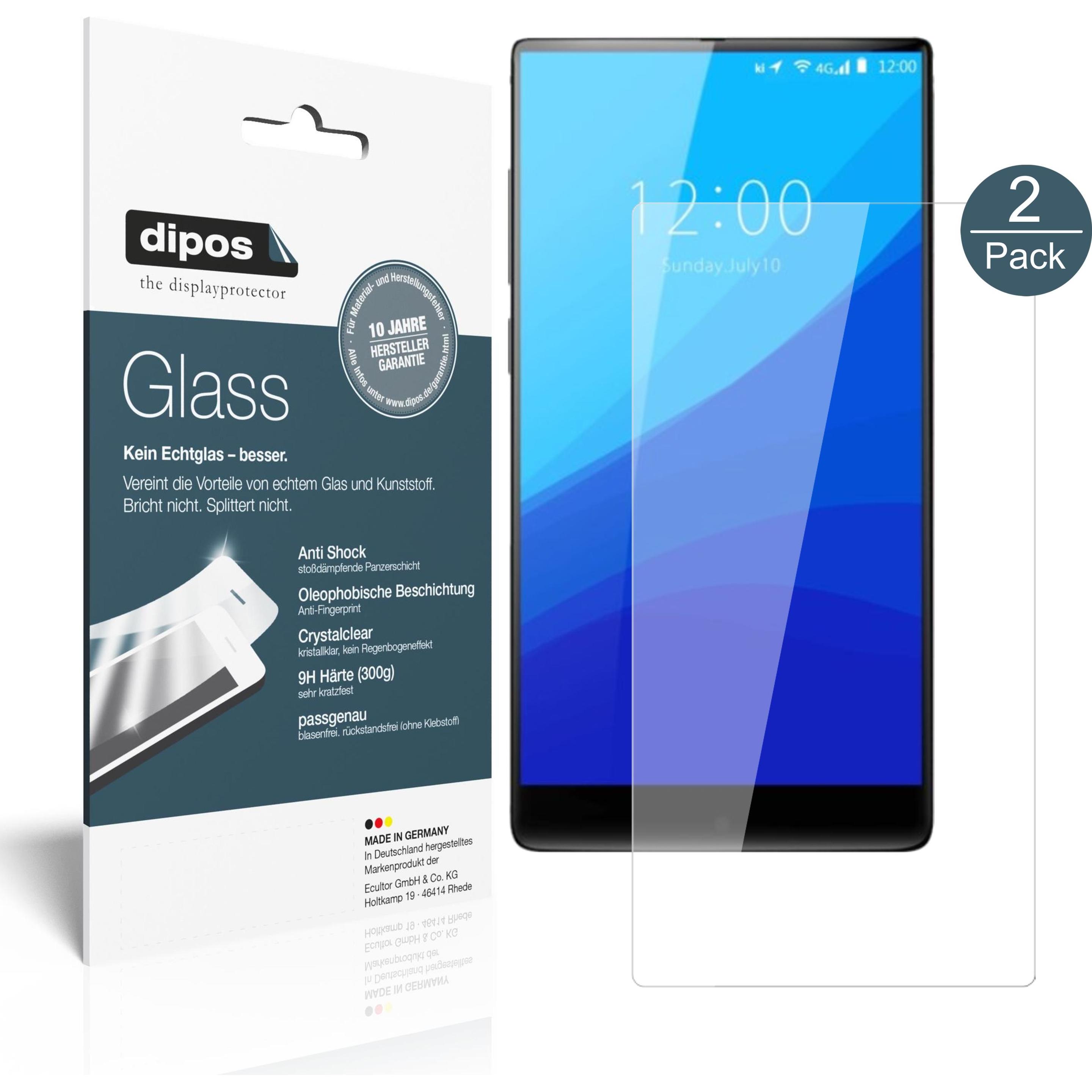 Dipos Displayschutz Anti-Shock (1 Stück, Umidigi Crystal), Smartphone Schutzfolie, Transparent
