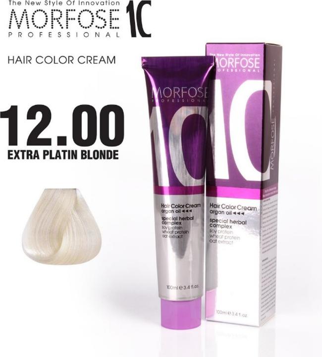 Morfose (12.00) Haarfarben Creme 100 ml (Extra Platin Blond) (Extra Platin Blond)