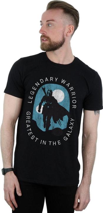Immagine prodotto Star Wars The Mandalorian Legendary Warrior Greatest In The Galaxy Maglietta Uomo (L)