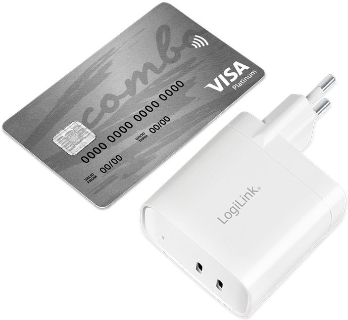 Image du produit LogiLink Adaptateur de prise USB (40 W, 1 portion)