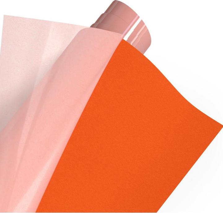 Immagine prodotto Poli-tape Aufbügelfolie Tubitherm Flock, 30.5 x 61 cm, Orange