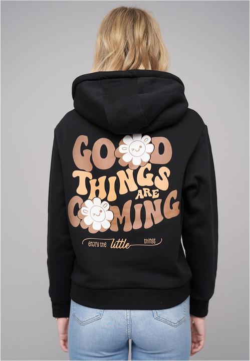 Produktbild Merchcode Ladies 77 Good Things Black Everyday Hoodie - 187589 (S)