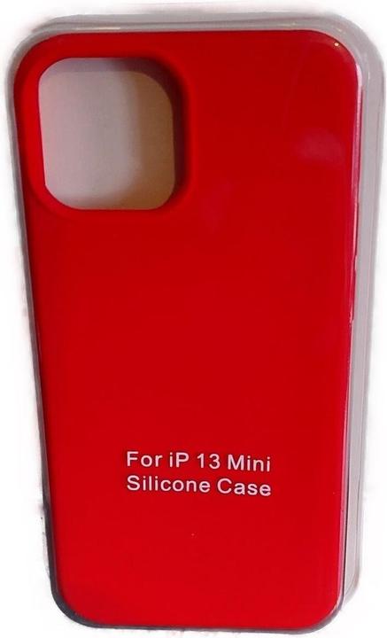 Produktbild Ambiance1 Hülle iPhone 13 Mini - Hardcase Silikon Schutzhülle rot (Apple iPhone 13 mini)