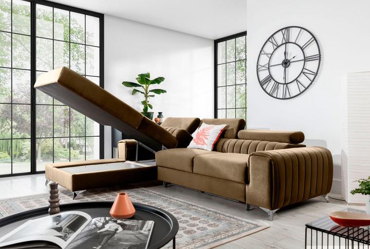 Actual product image ELTAP Grayson (Corner sofa, 3-seater, Sofa bed)