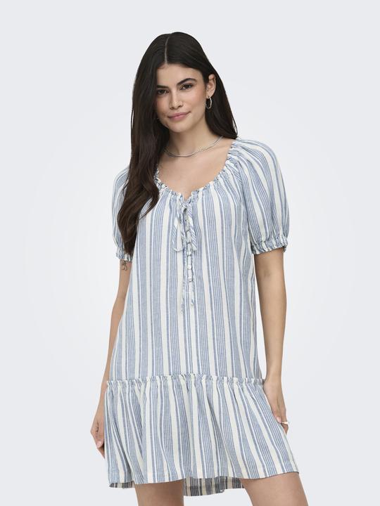Image du produit Only ONLGOA Leinen Kurzes Kleid Kleid (L)