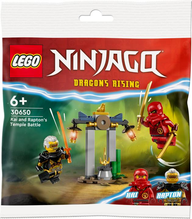 Immagine prodotto LEGO Il duello di Kai e Rapton nel tempio (30650, LEGO Ninjago)