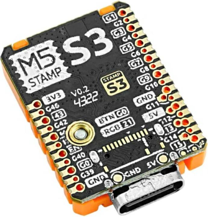 Actual product image M5Stack M5StampS3 ESP32S3 Module with 2.54 Header Pin