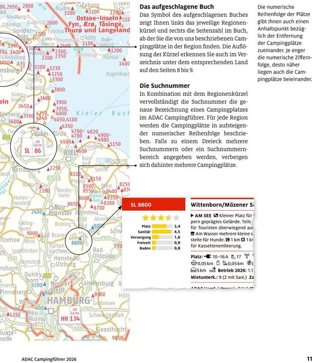 Immagine prodotto Adac Campingführer Deutschland/Nordeuropa 2026 (Tedesco, 2025)