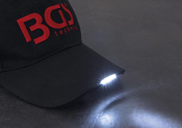 Actual product image BGS Baseball Cap | with LED Lamp (213 lm)