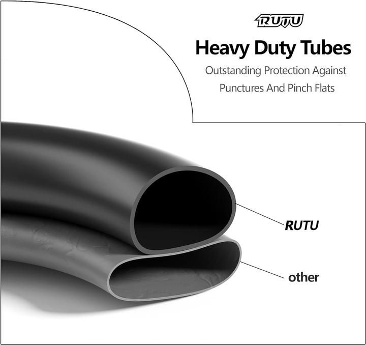 Actual product image Rutu Electric scooter spare tyre set