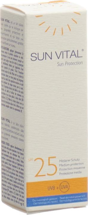 Produktbild Goloy Sun Vital Sonnenschutz SPF 25 - Reisetube (Sonnenmilch, SPF 25, 20 ml, 26 g)