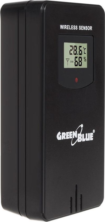 Productafbeelding Greenblue Weerstation Weersvoorspelling WiFi App TUYA Display 7 Talen Maanfase Display IPX4 GroenBlauw