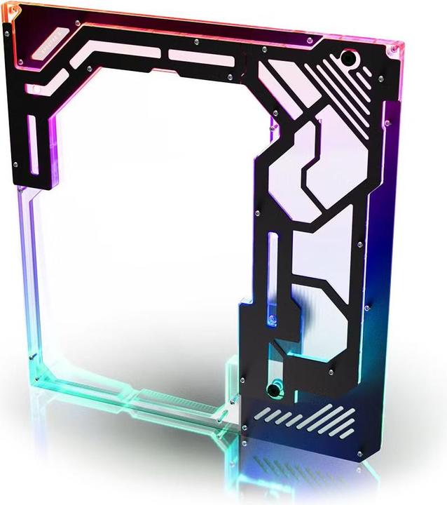 Image du produit Singularity Computers Singularity Computer Spectre 4 Aevum Dual Loop Side Panel Acrylic Clear/Noir