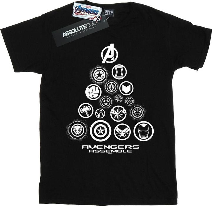 Produktbild Avengers Endgame Pyramid Icons TShirt (XXL)