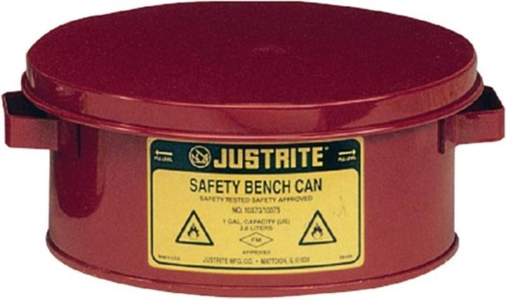 Produktbild asecos Tränkbehälter 4,0 l Stahlblech D238xH114mm