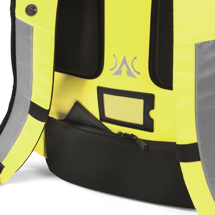 Produktbild Dicota Rucksack Hi-Vis 25 Liter - gelb (25 l)