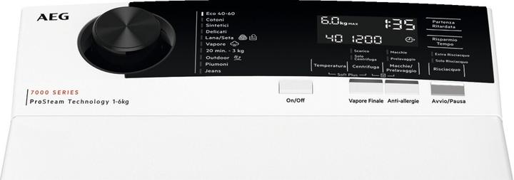 Produktbild AEG 7000 Serie ProSteam Waschmaschine (6 kg, Oben)