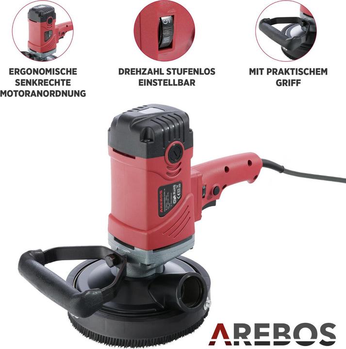 Produktbild Arebos Betonschleifer (Betonschleifer, 1500 W)