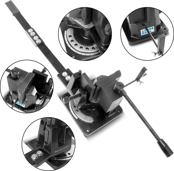 Produktbild Stahlwerk Universal Biegemaschine UB-100 ST Biegewinkel bis 120° Grad