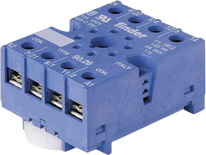 Socle Pour Relais Miniature 2 Contacts, 8 Broches 95.05 Série 95 FINDER | | Prix