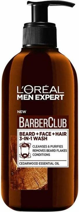 Produktbild L'Oréal Paris L'Oréal - Men Expert Barber Club Beard and Face Wash 200 ml (200 ml)
